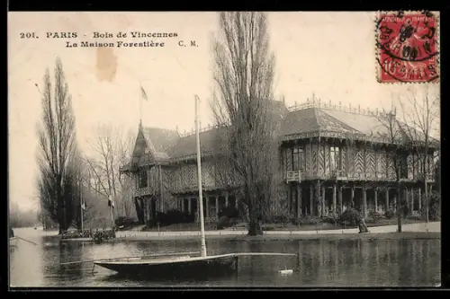 AK Paris, Bois de Vincennes, La Maison Forestière