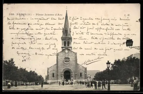 AK Paris, Place Jeanne d`Arc