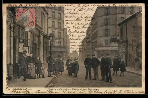 AK Paris, Carrefour Patay et rue Domrémy