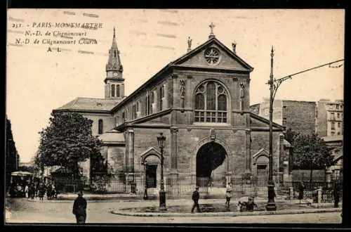 AK Paris, Montmartre, N.-D. de Clignancourt