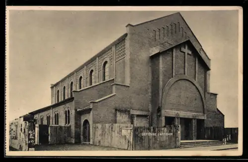 AK Paris, Église Sainte-Hélène des Chantiers du Cardinal