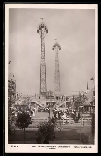 AK The Franco-British Exhibition, Flip-Flap