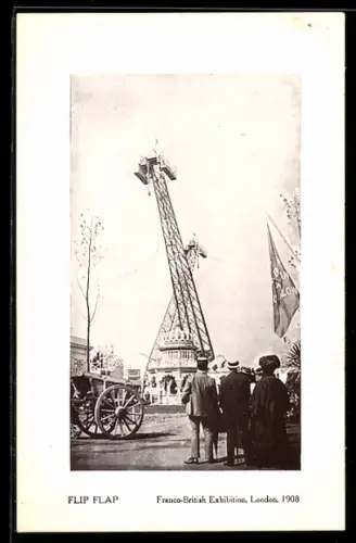 AK London, Franco-British-Exhibition 1908, Flip Flap