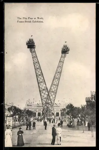 AK Franco-British Exhibition, The Flip-Flap at work