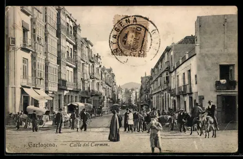 AK Cartagena, Calle del Carmen