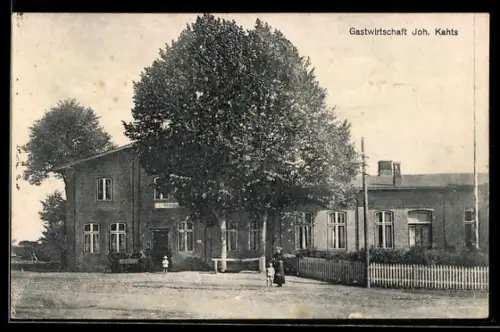 AK Nusse, Gasthaus Joh. Kahts