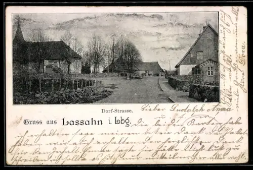 AK Lassahn, Dorf-Strasse