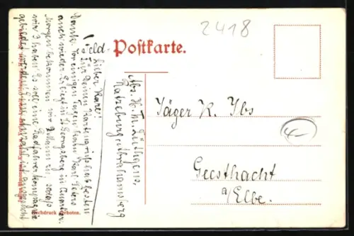 AK Ratzeburg, Dom mit Innenansicht