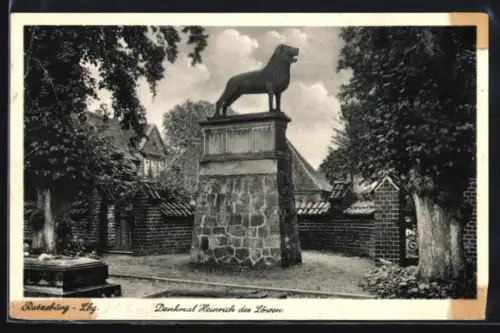 AK Ratzeburg, Denkmal Heinrich des Löwen