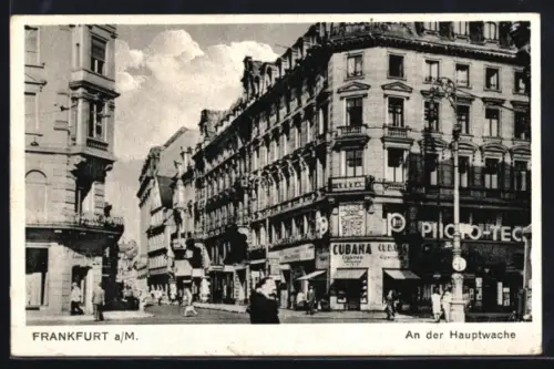 AK Frankfurt a. M., An der Hauptwache