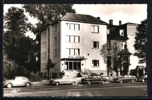 AK Frankfurt-Bockenheim, Hotel Zeppelin, Zeppelin-Allee 2
