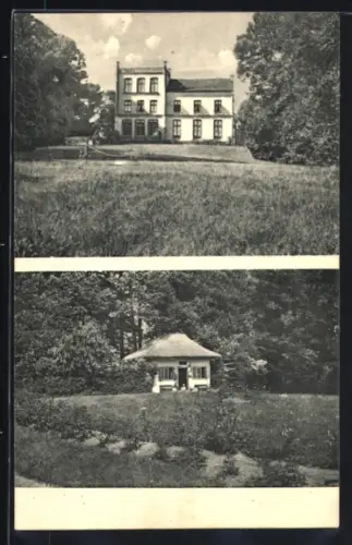 AK Neudorf bei Lütjenburg, Gebäudeansicht, Ortspartie