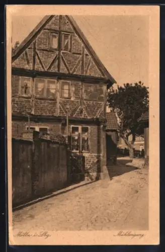 AK Mölln i. Lbg., Mühlengang