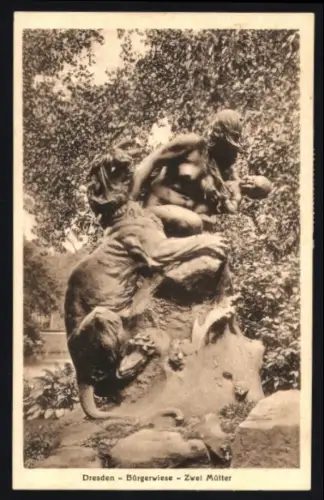 AK Dresden, Bürgerwiese, Zwei Mütter