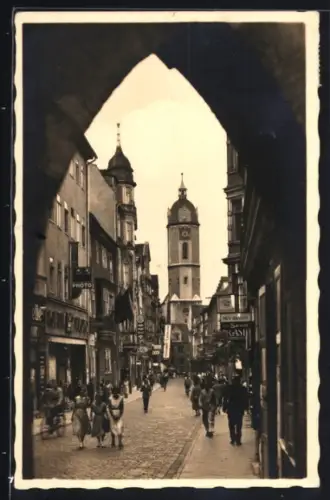 AK Jena, Partie in der Johannisstrasse