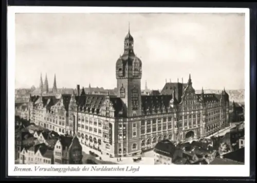 AK Bremen, Verwaltungsgebäude des Norddeutschen Lloyd