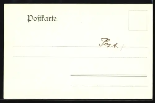 AK Ruhla, Landgrafenschmiede mit Strassenpartie