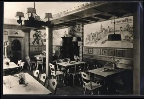 AK Frankfurt a. M.-Kalbach, Ernennung Frankfurt a. M. zur Reichshandwerkerstadt, Gasthof Handwerker Stubb, Neugasse 4