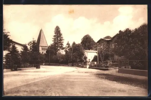 AK Nusse bei Mölln, Strassenpartie