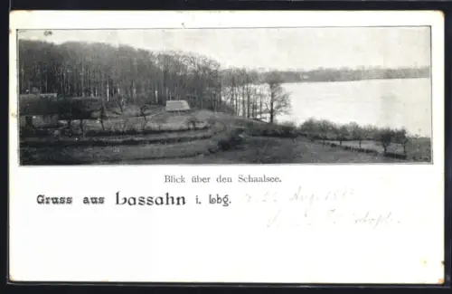 AK Lassahn i. Lbg., Blick über den Schaalsee