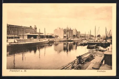 AK Frankfurt a. M., Westhafen
