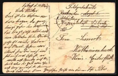 AK Lübeck, Neue Kaserne, 2. Comp. Rgt. 162