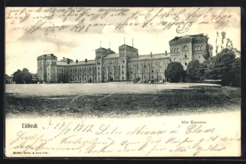 AK Lübeck, Alte Kaserne, Panorama