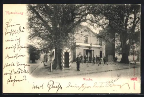 AK Ratzeburg, Wache, Soldaten, Strasse