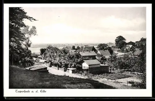 AK Tesperhude, Blick auf den Ort