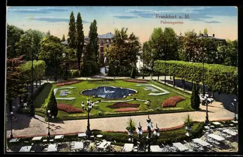 AK Frankfurt-Westend, Palmengarten