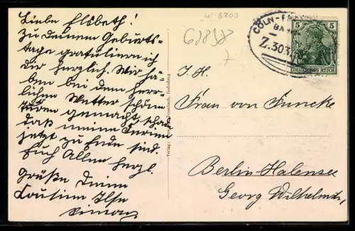 AK Godesberg a. Rhein, Teilansicht