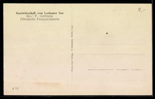 AK Lankau, Lankauer See