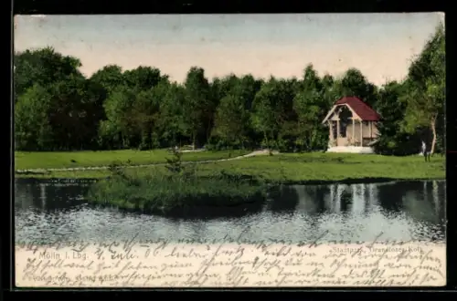 AK Mölln i. Lbg., Grundloser Kolk im Stadtpark