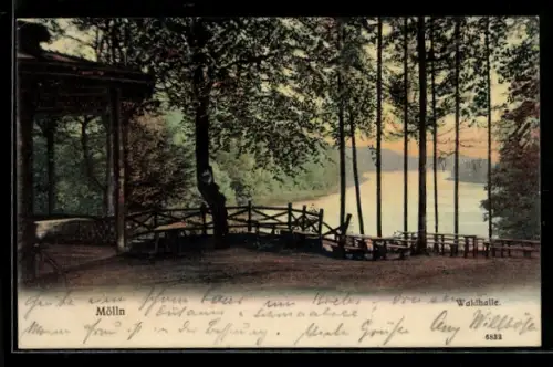 AK Mölln, Gasthaus Waldhalle