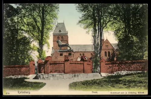 AK Ratzeburg, Blick auf den Dom