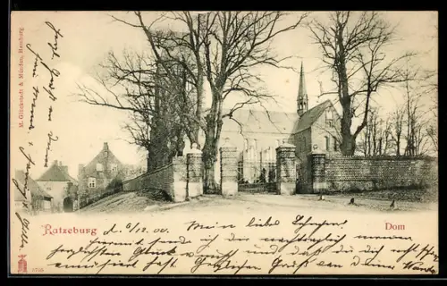 AK Ratzeburg, Blick zum Dom