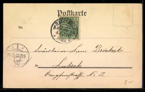 AK Ratzeburg, Blick zum Dom