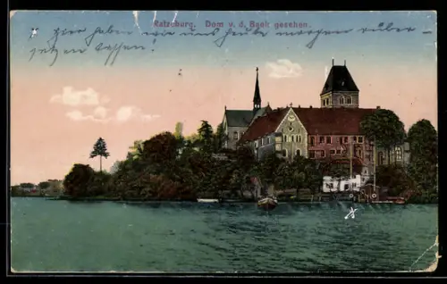 AK Ratzeburg, Dom v. d. Baek gesehen