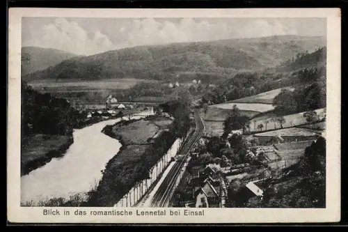 AK Einsal, Blick in das romantische Lennetal