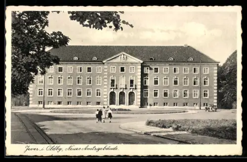 AK Jever i. Oldbg., Neues Amtsgebäude