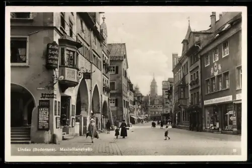 AK Lindau /Bodensee, Maximilianstrasse