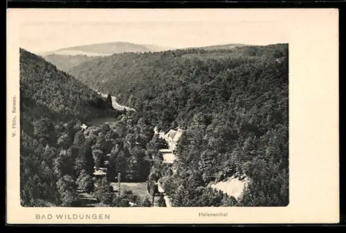 AK Bad Wildungen, Helenenthal