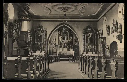 AK Staffelberg, Inneres der St. Adelgundiskirche