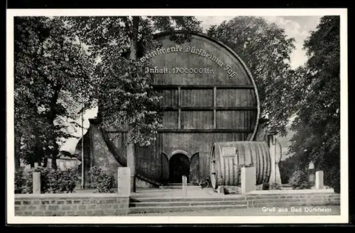 AK Bad Dürkheim, Riesenfass