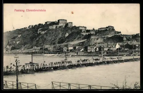 AK Koblenz-Ehrenbreitstein, Festung Ehrenbreitstein