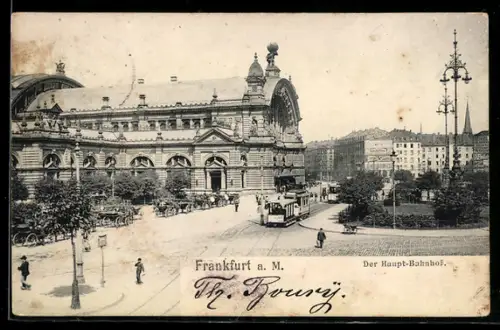 AK Frankfurt a. M., Hauptbahnhof