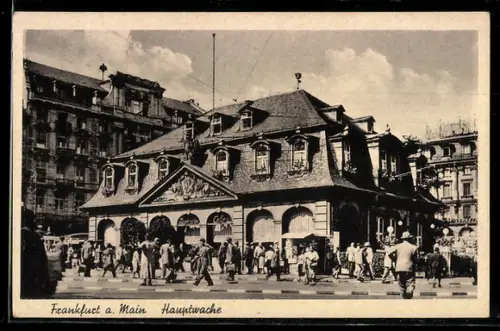 AK Frankfurt a. Main, Hauptwache