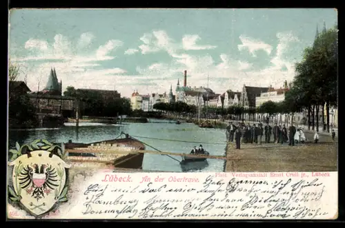 AK Lübeck, An der Obertrave, Wappen