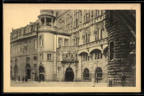 AK Frankfurt a. M., Eingang zum Ratskeller