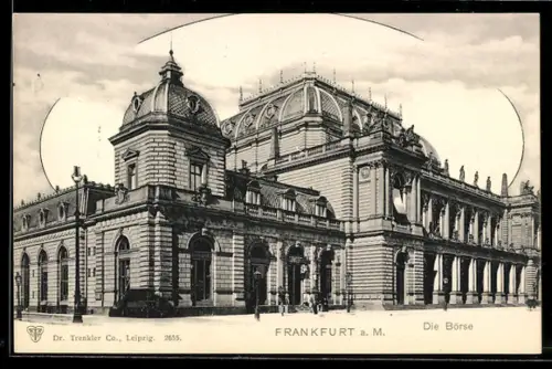 AK Frankfurt a. M., Die Börse